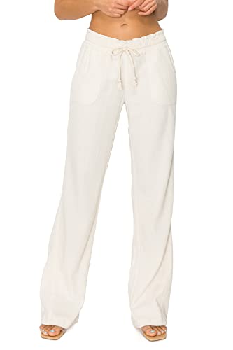 Image of Linen Pants Lounge Beach Pants