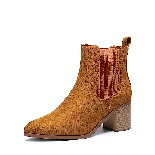 Image of Tan Ankle Boots